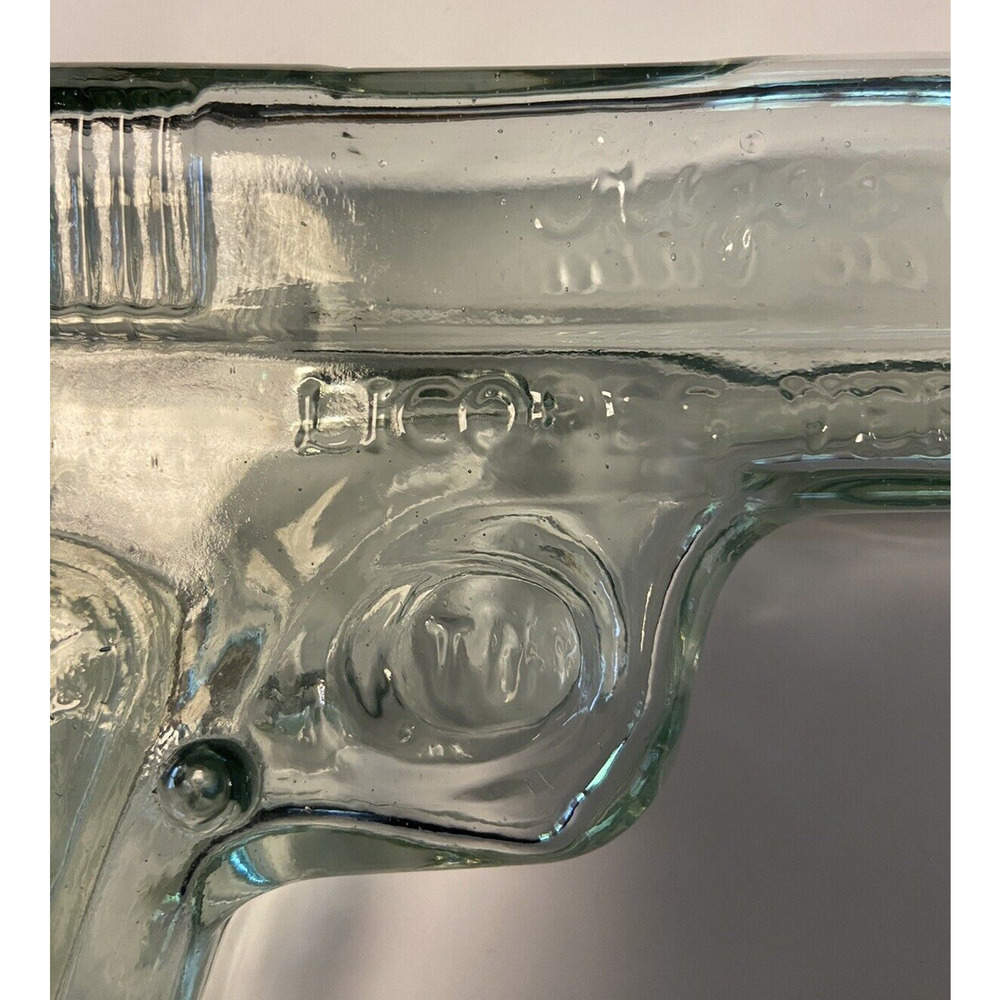 Hijos de Villa Tequila Empty 9mm Gun Glock Shaped Bottle Limited Numbered #49396 - Picture 9 of 11